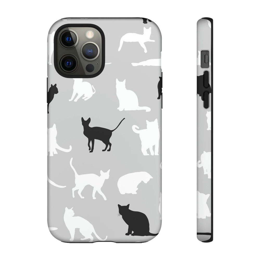 Cats Pattern Tough Phone Case