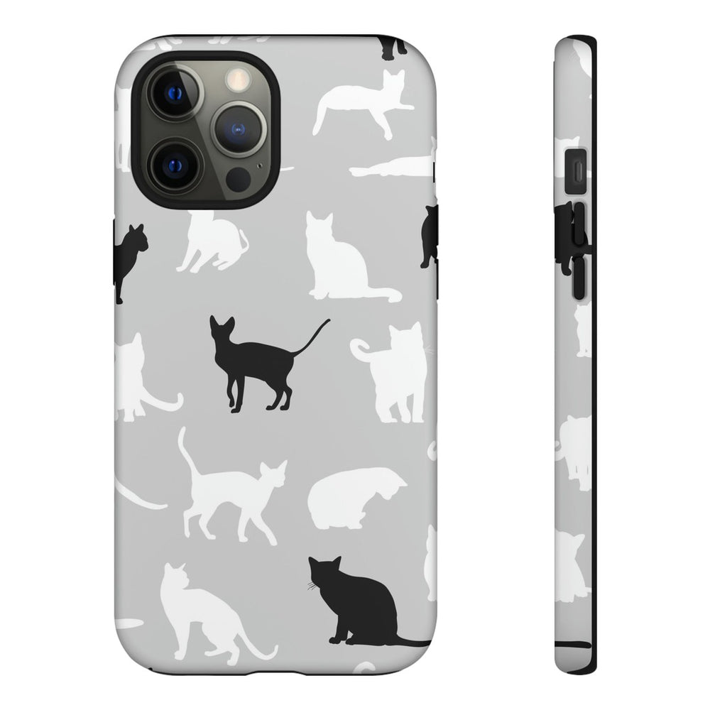 Cats Pattern Tough Phone Case