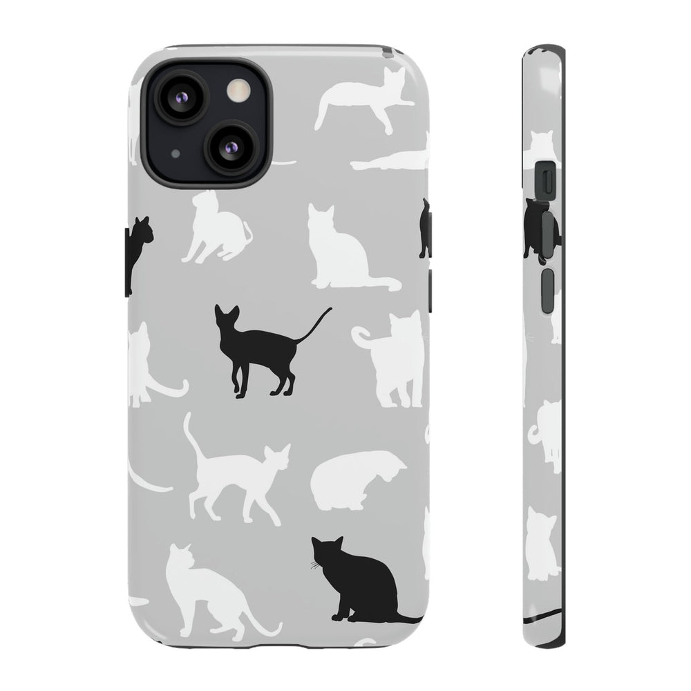 Cats Pattern Tough Phone Case