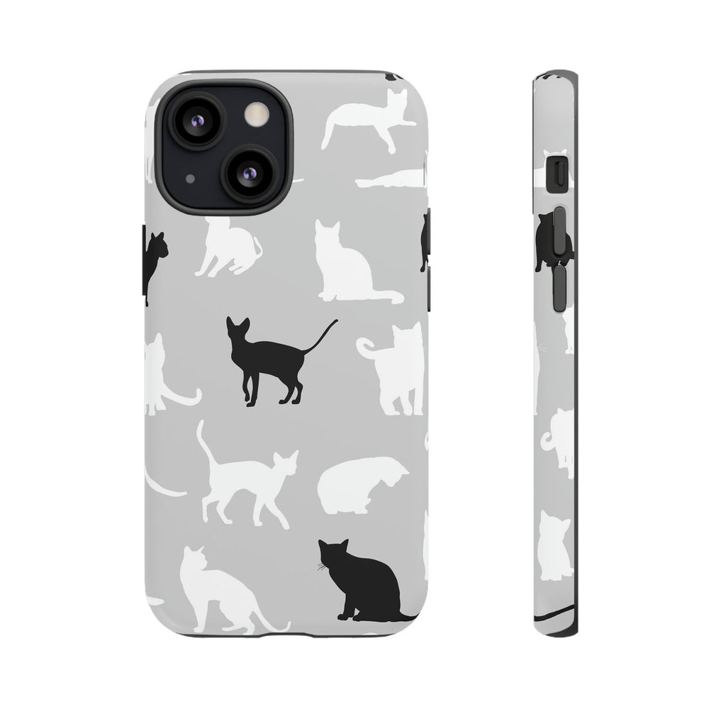 Cats Pattern Tough Phone Case
