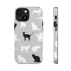 Cats Pattern Tough Phone Case