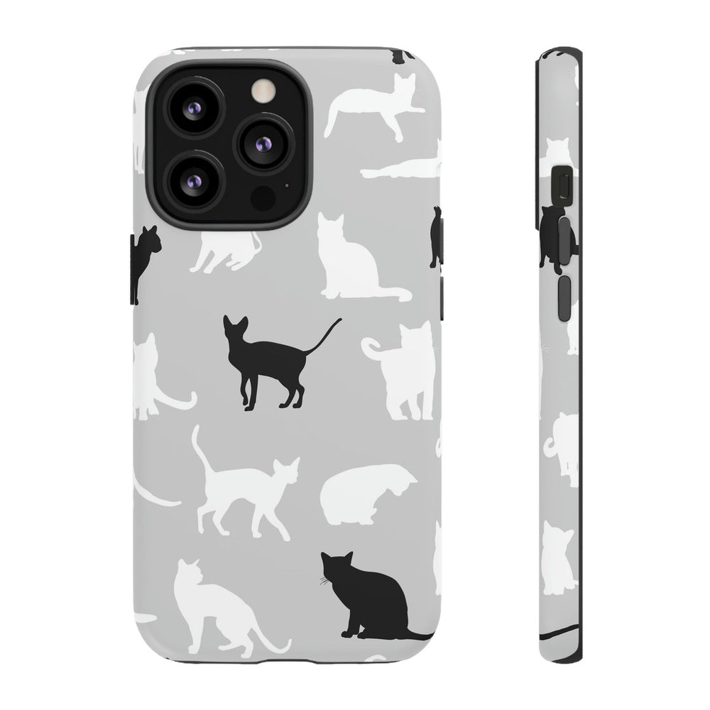 Cats Pattern Tough Phone Case