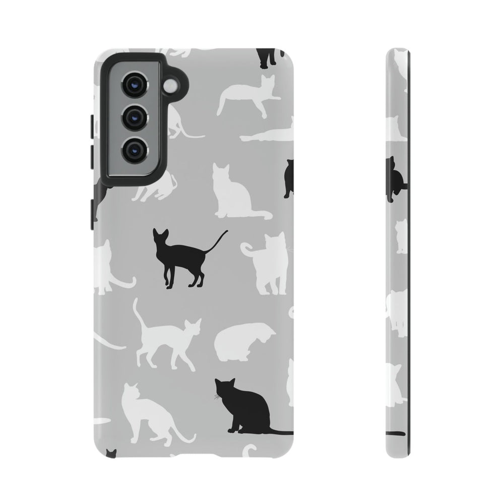 Cats Pattern Tough Phone Case