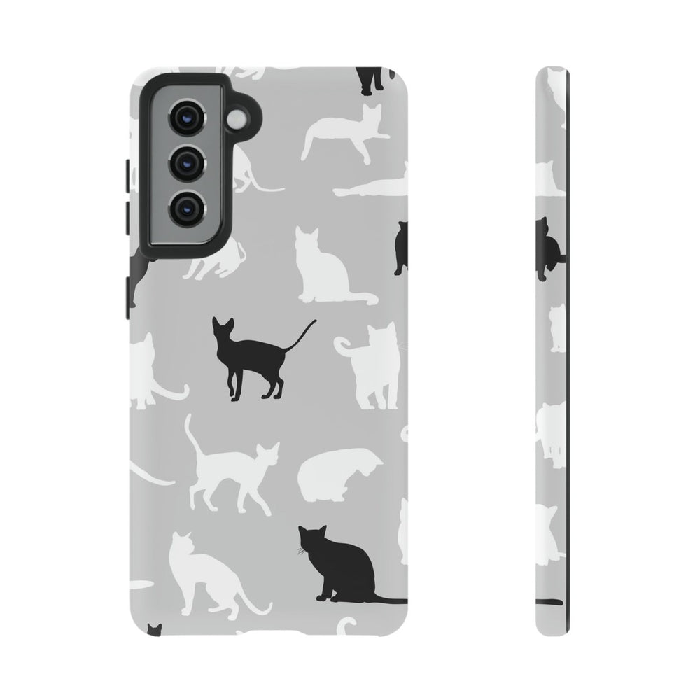 Cats Pattern Tough Phone Case