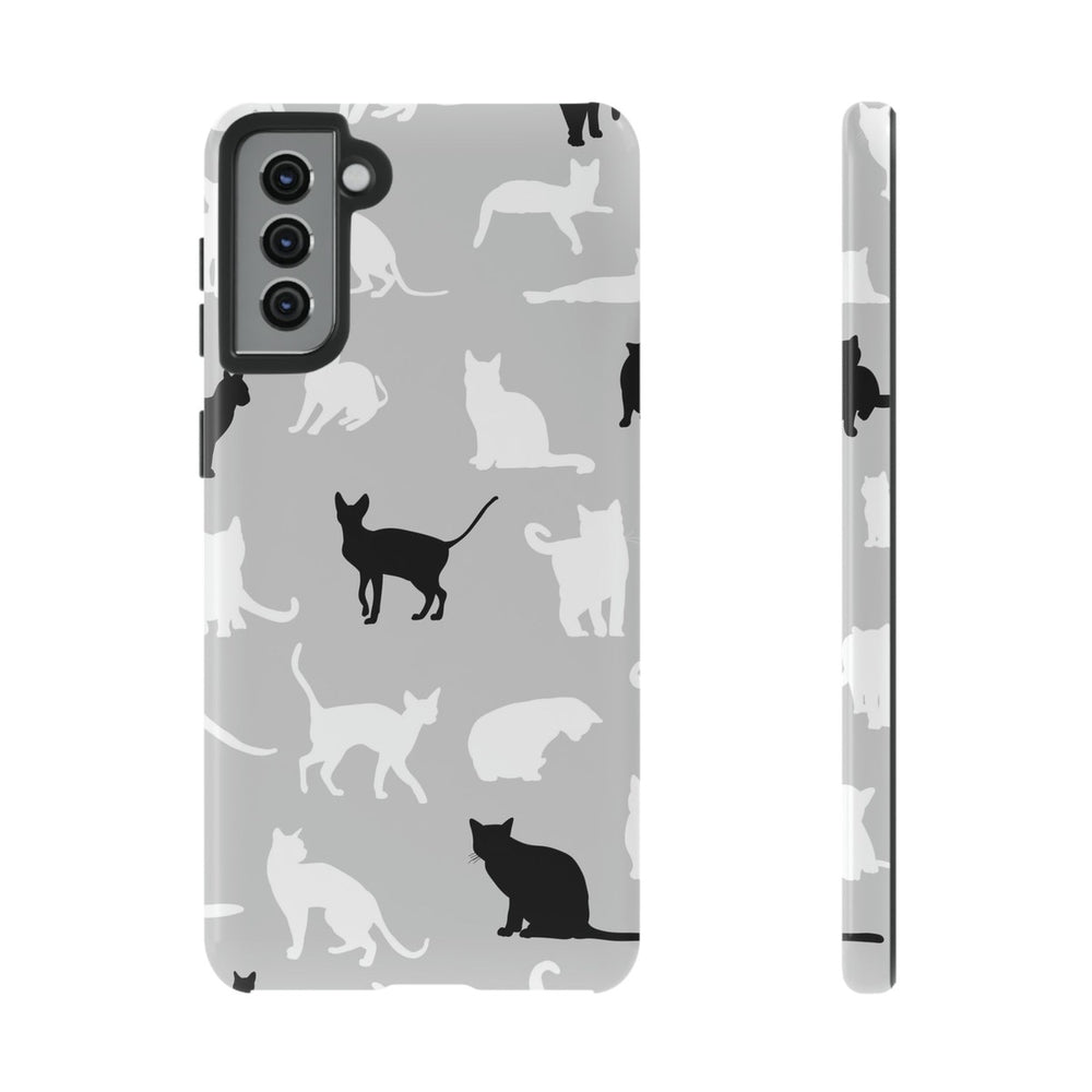 Cats Pattern Tough Phone Case
