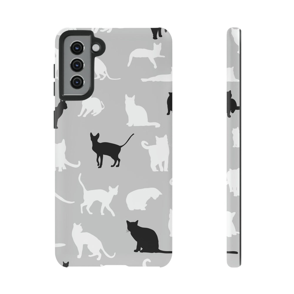 Cats Pattern Tough Phone Case