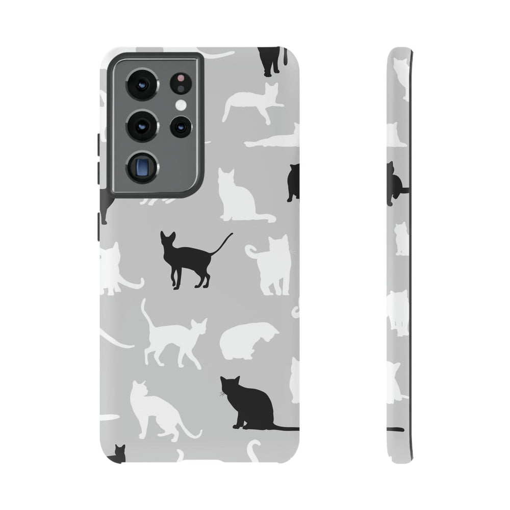 Cats Pattern Tough Phone Case