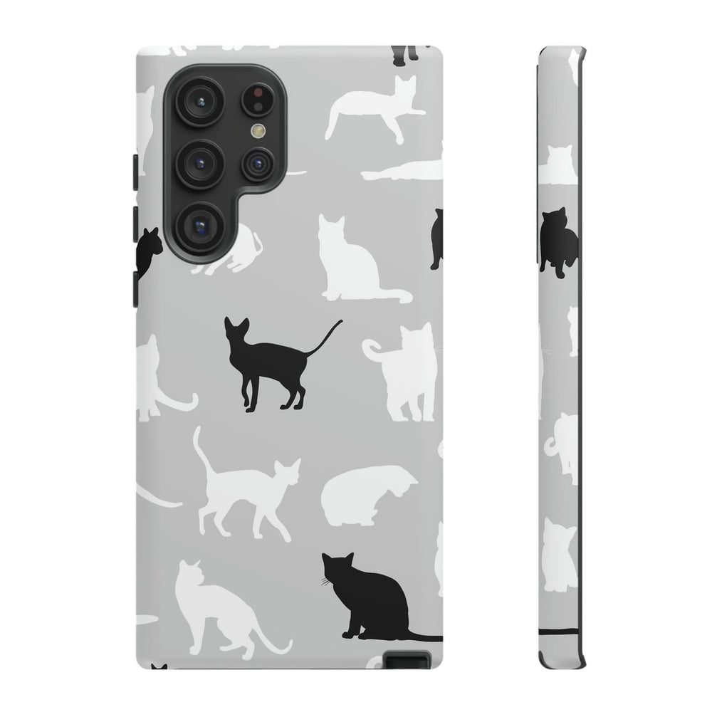 Cats Pattern Tough Phone Case