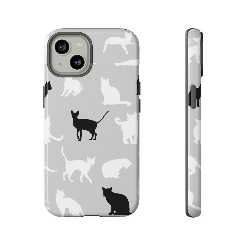 Cats Pattern Tough Phone Case