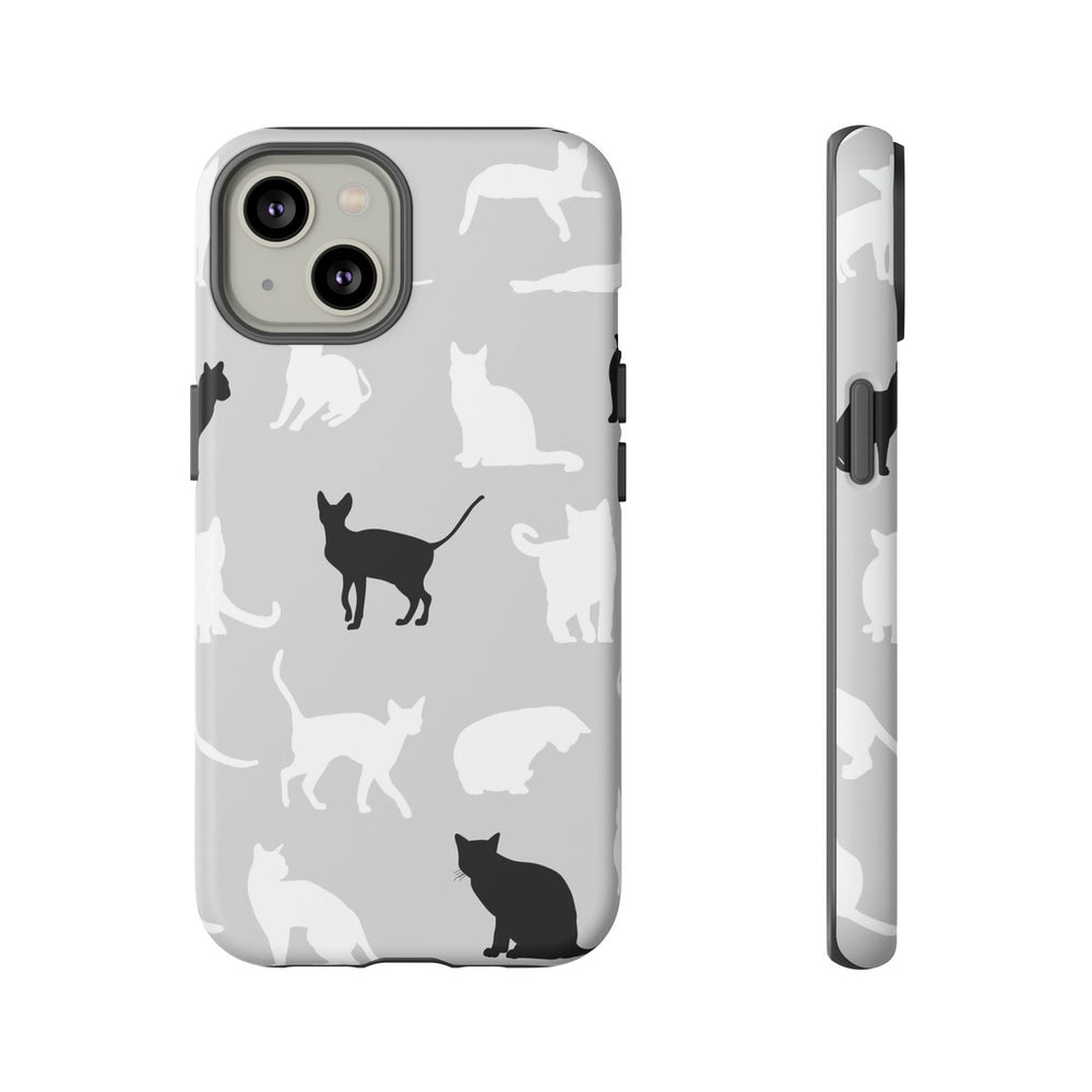 Cats Pattern Tough Phone Case