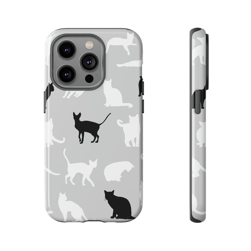 Cats Pattern Tough Phone Case