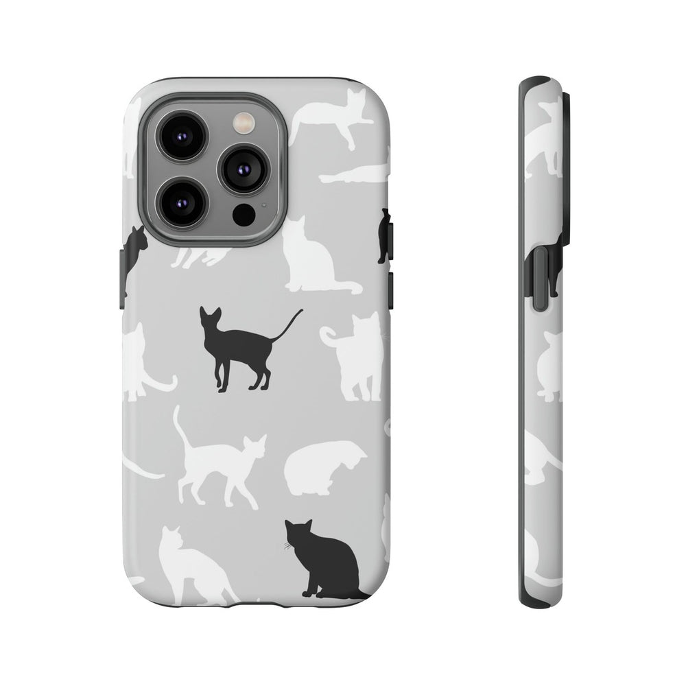 Cats Pattern Tough Phone Case