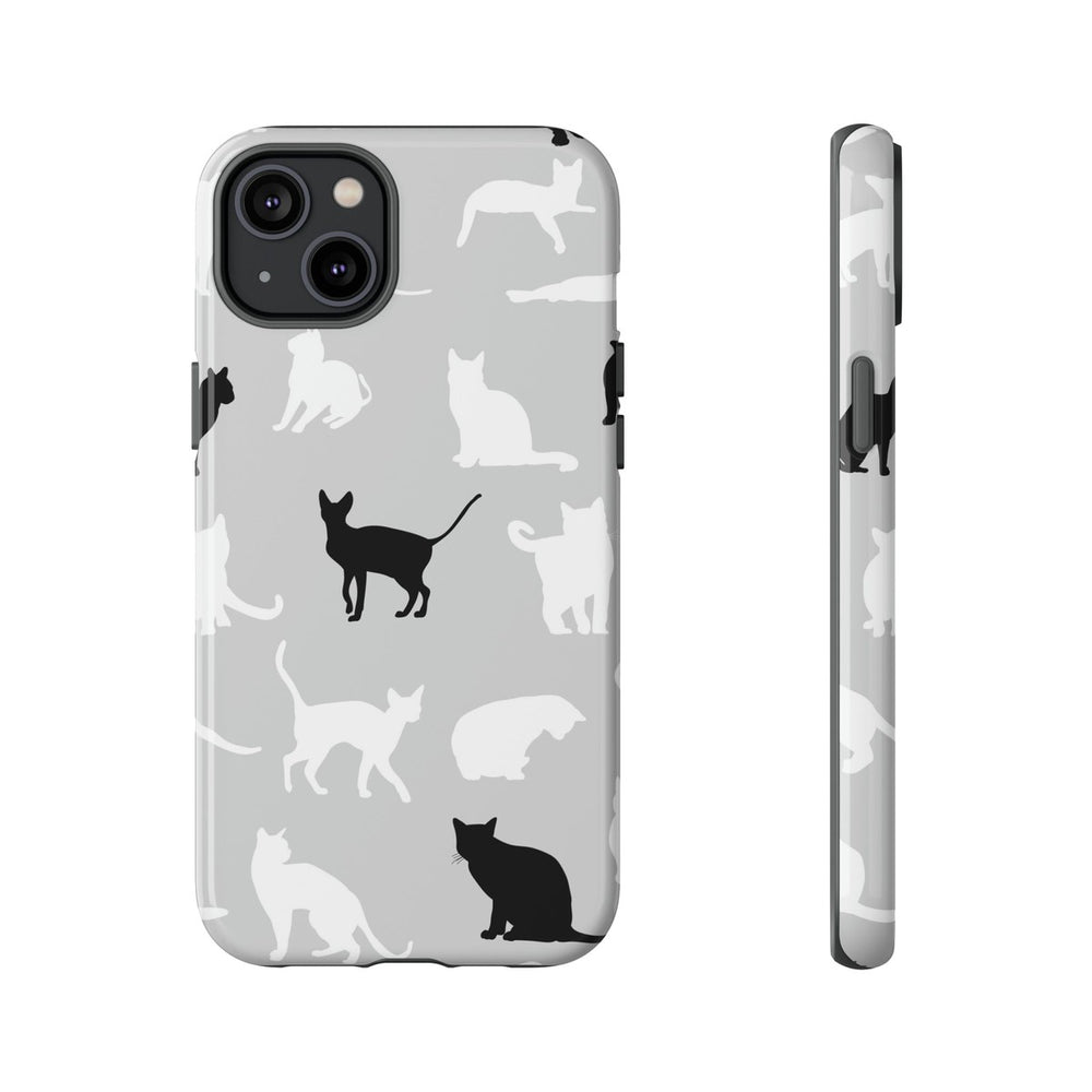 Cats Pattern Tough Phone Case