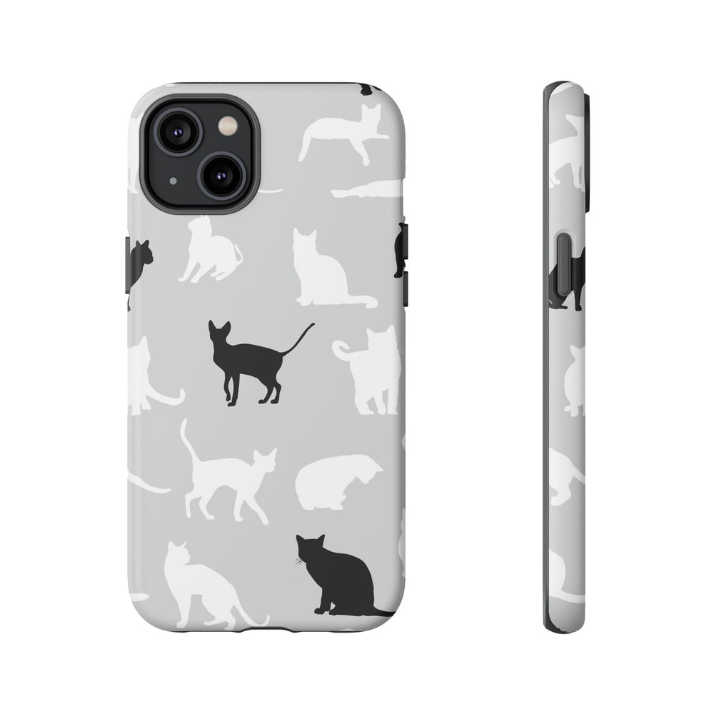 Cats Pattern Tough Phone Case
