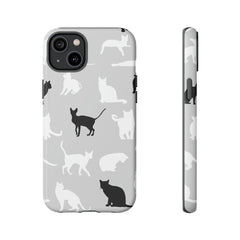 Cats Pattern Tough Phone Case