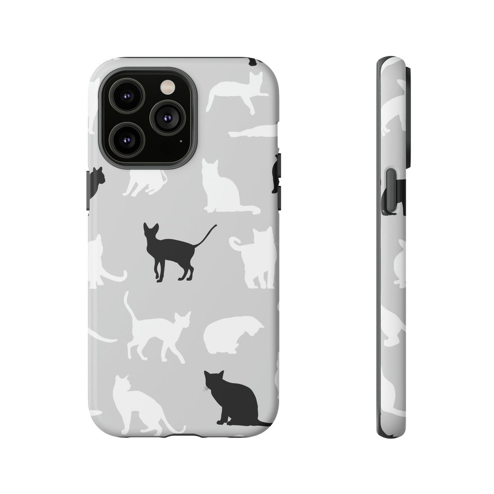 Cats Pattern Tough Phone Case
