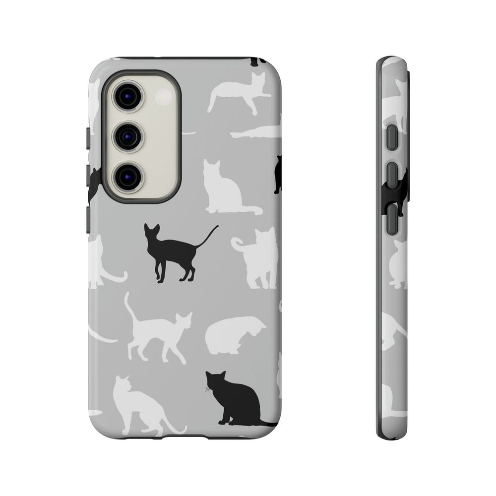 Cats Pattern Tough Phone Case