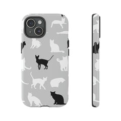 Cats Pattern Tough Phone Case