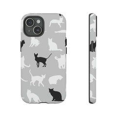 Cats Pattern Tough Phone Case
