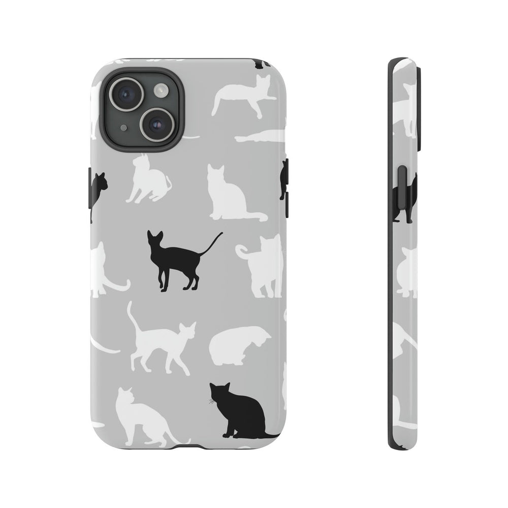 Cats Pattern Tough Phone Case