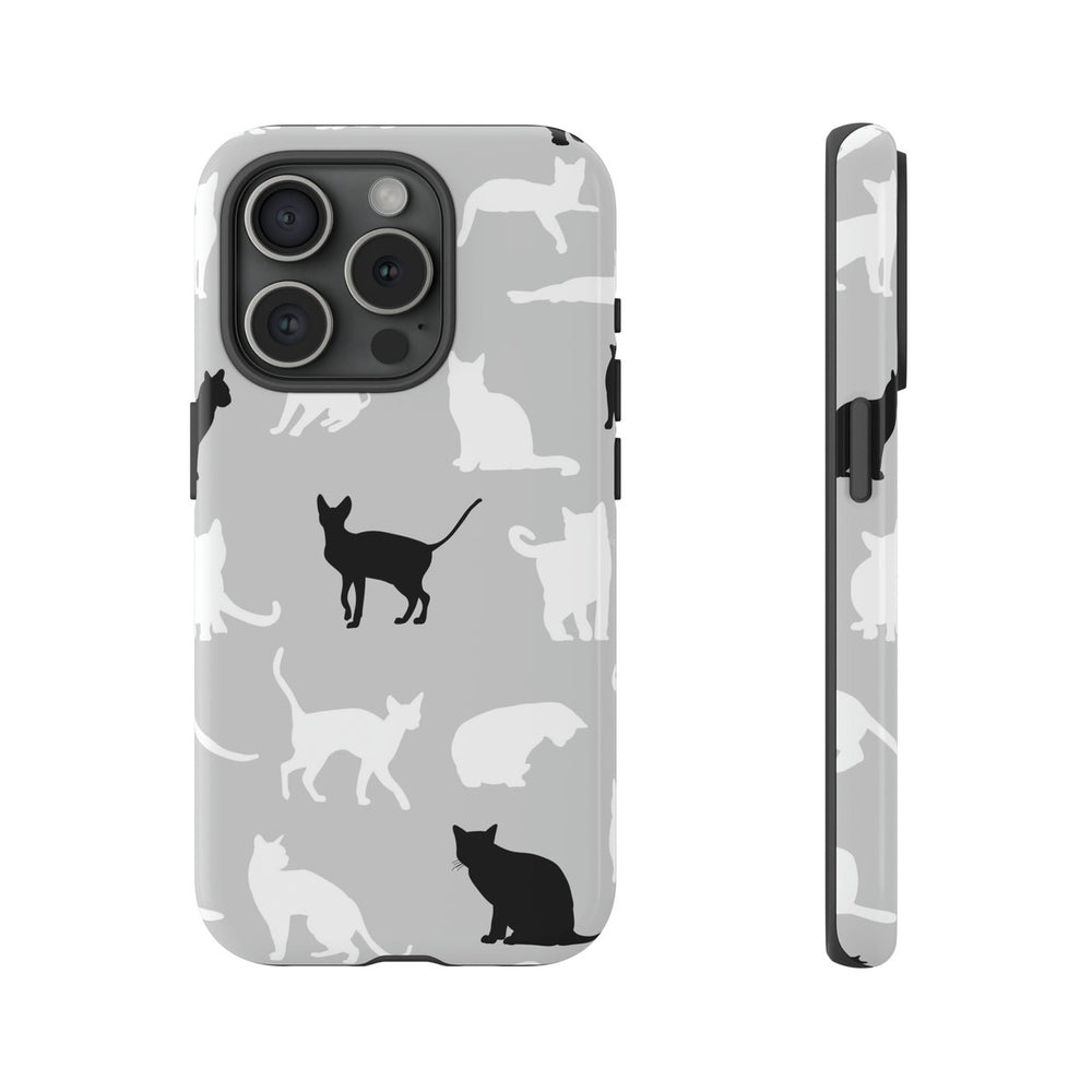 Cats Pattern Tough Phone Case