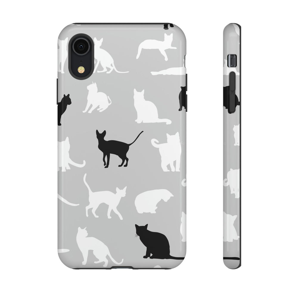 Cats Pattern Tough Phone Case