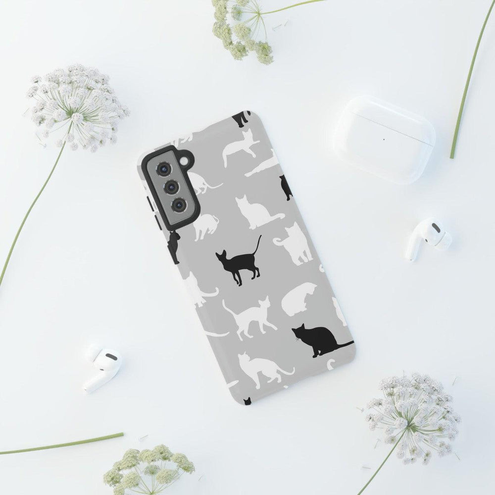 Cats Pattern Tough Phone Case