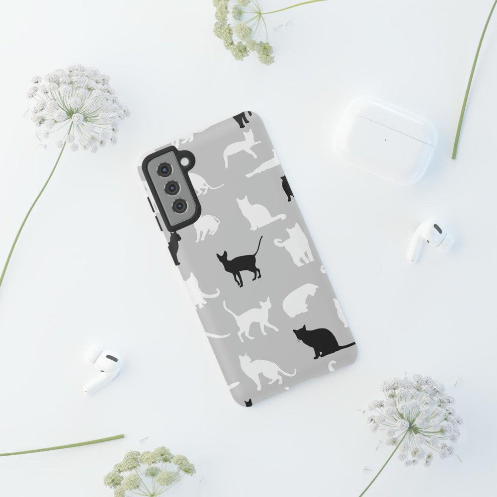 Cats Pattern Tough Phone Case