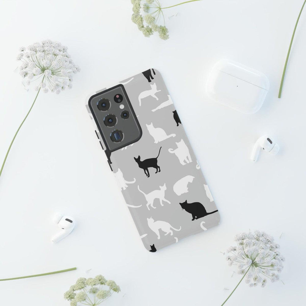 Cats Pattern Tough Phone Case
