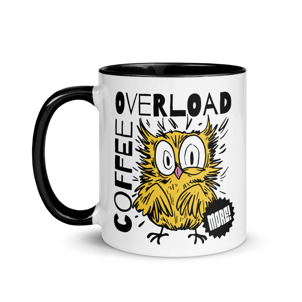 Coffee Overload Owl Coffee Mug