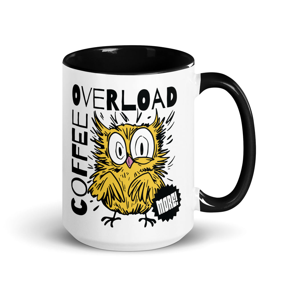 Coffee Overload Owl Coffee Mug