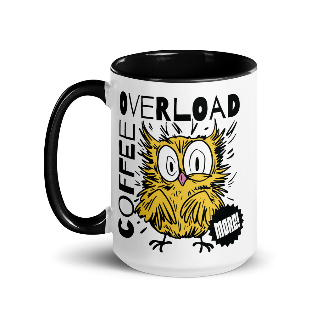 Coffee Overload Owl Coffee Mug