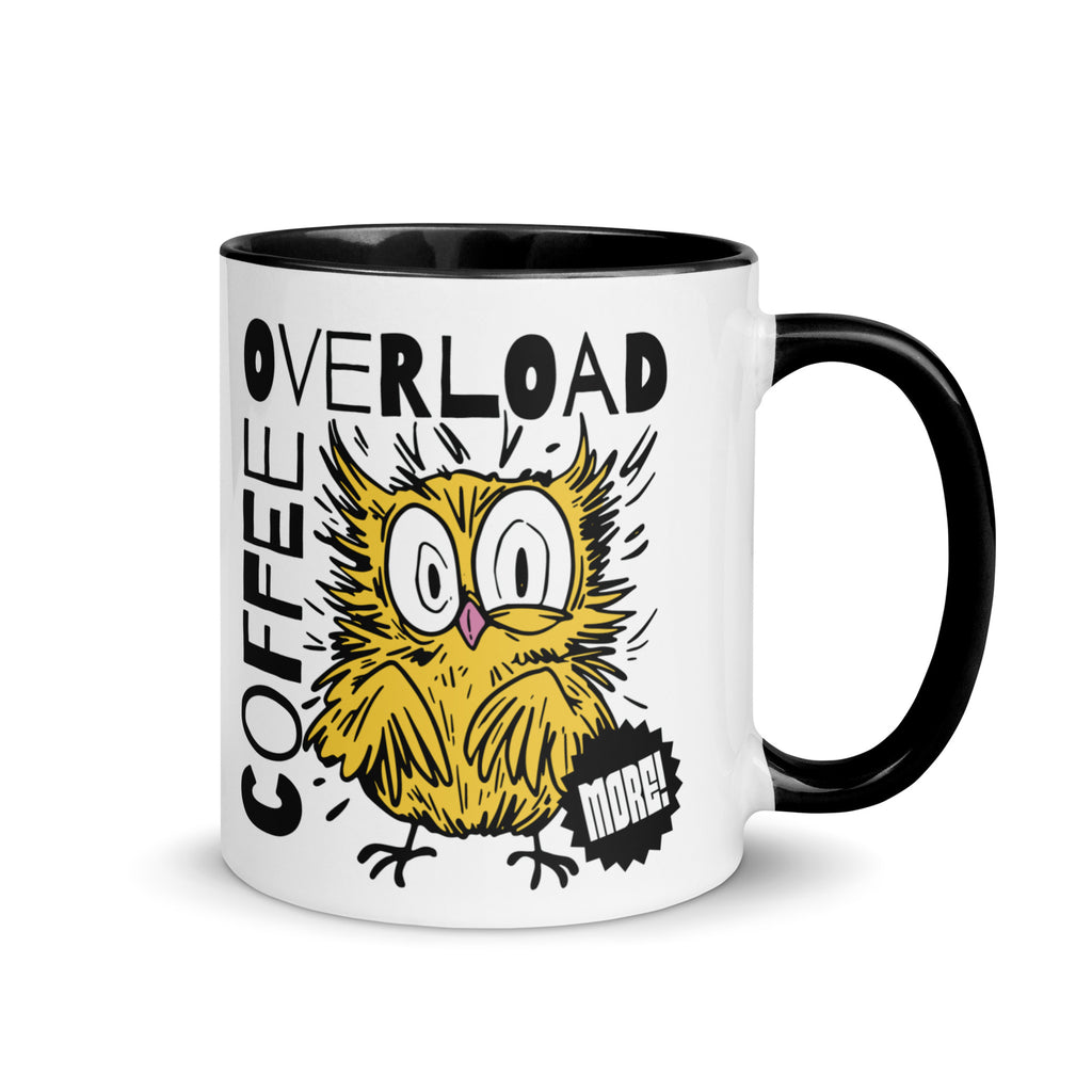 Coffee Overload Owl Coffee Mug