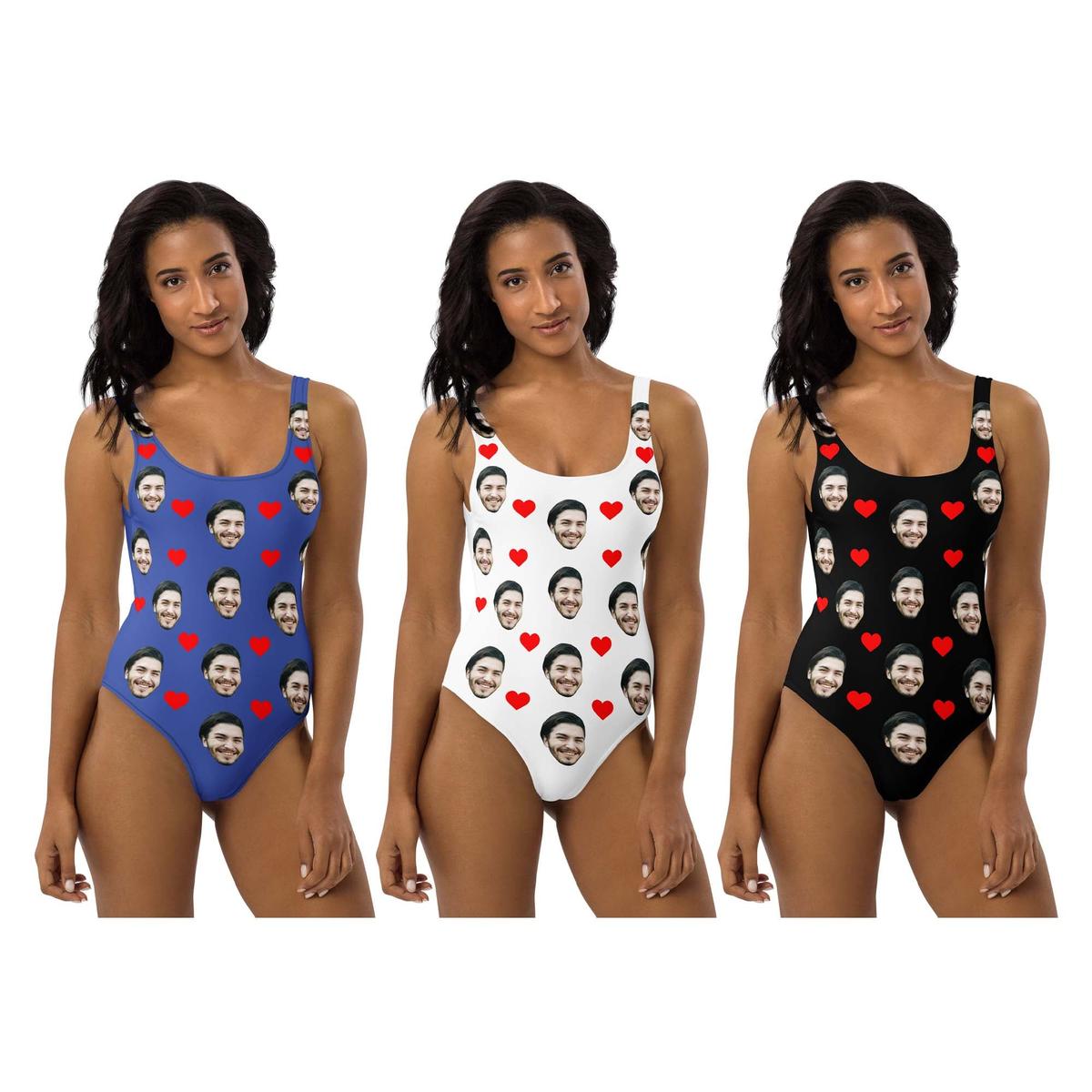 Custom Face Swimsuit Secondary image