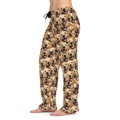 Crazy Dog Faces Pajamas