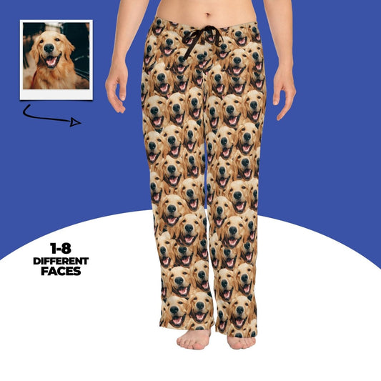 Crazy Dog Faces Pajamas