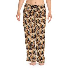 Crazy Dog Faces Pajamas