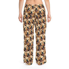 Crazy Dog Faces Pajamas