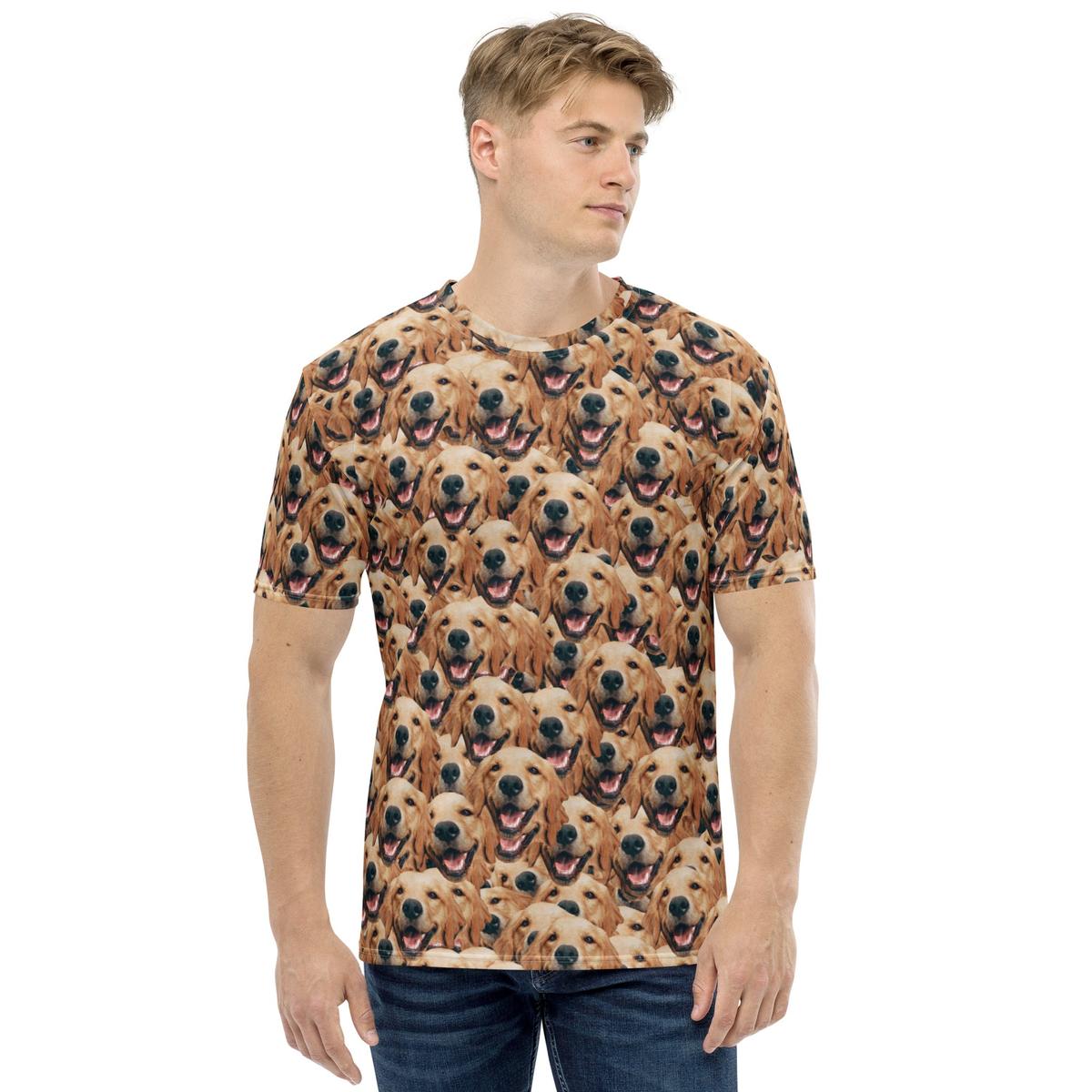 Crazy Dog Faces T-shirt Secondary image