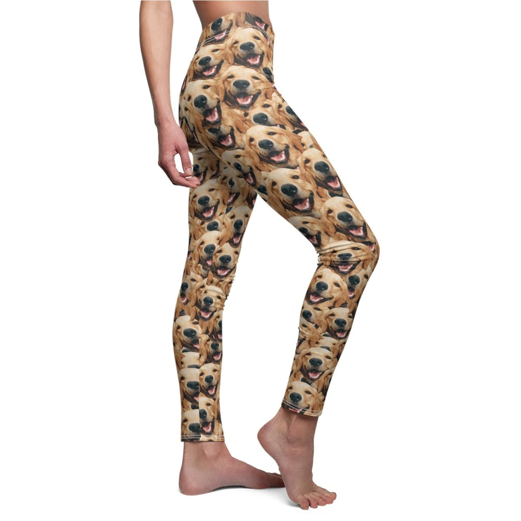 Crazy Dog Faces Women's Leggings