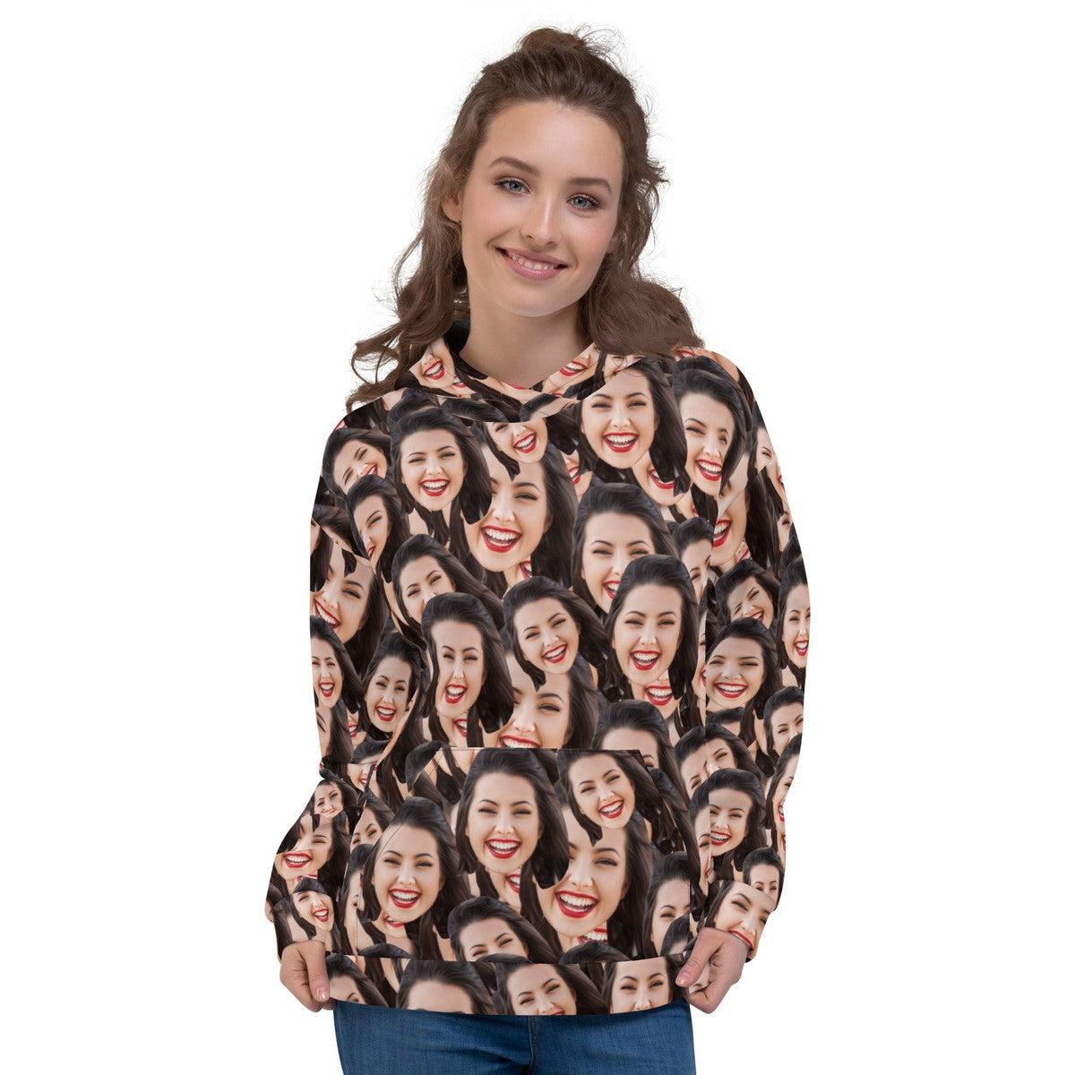 Crazy Face Unisex Hoodie