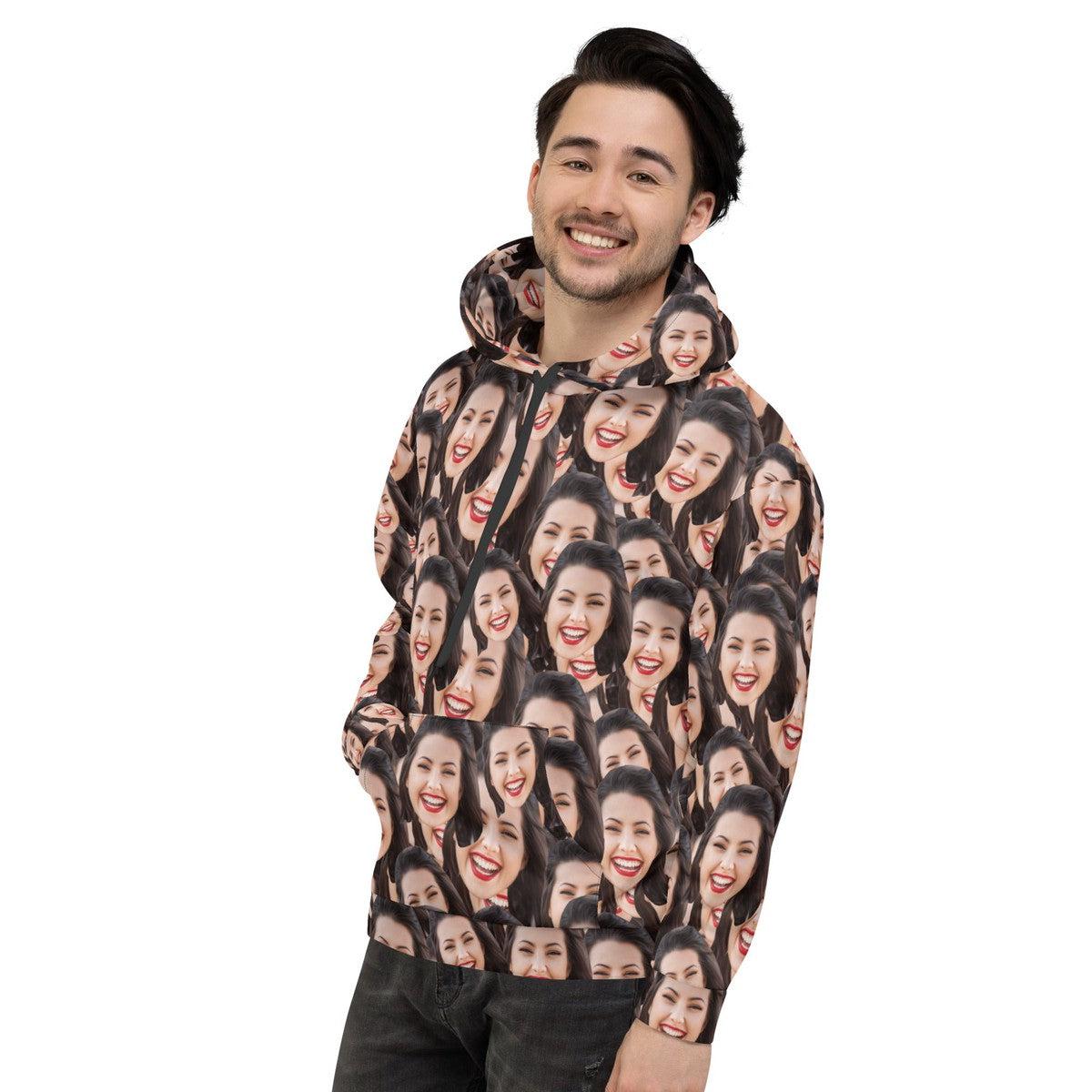 Crazy Face Unisex Hoodie