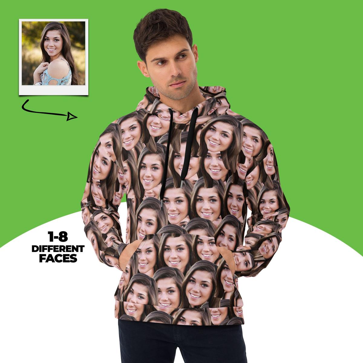 Crazy Face Unisex Hoodie Main image