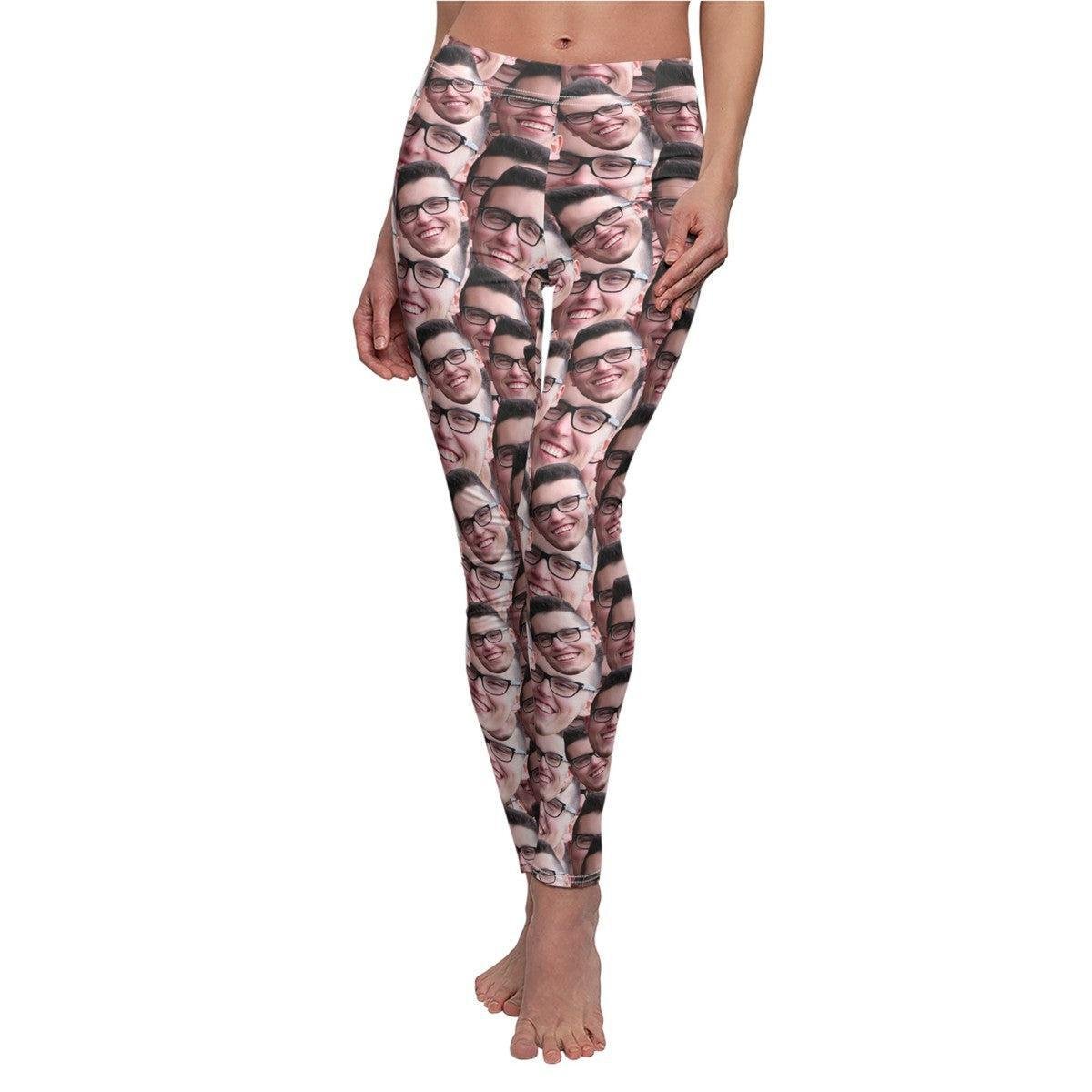 Crazy Face Women's Leggings Secondary image