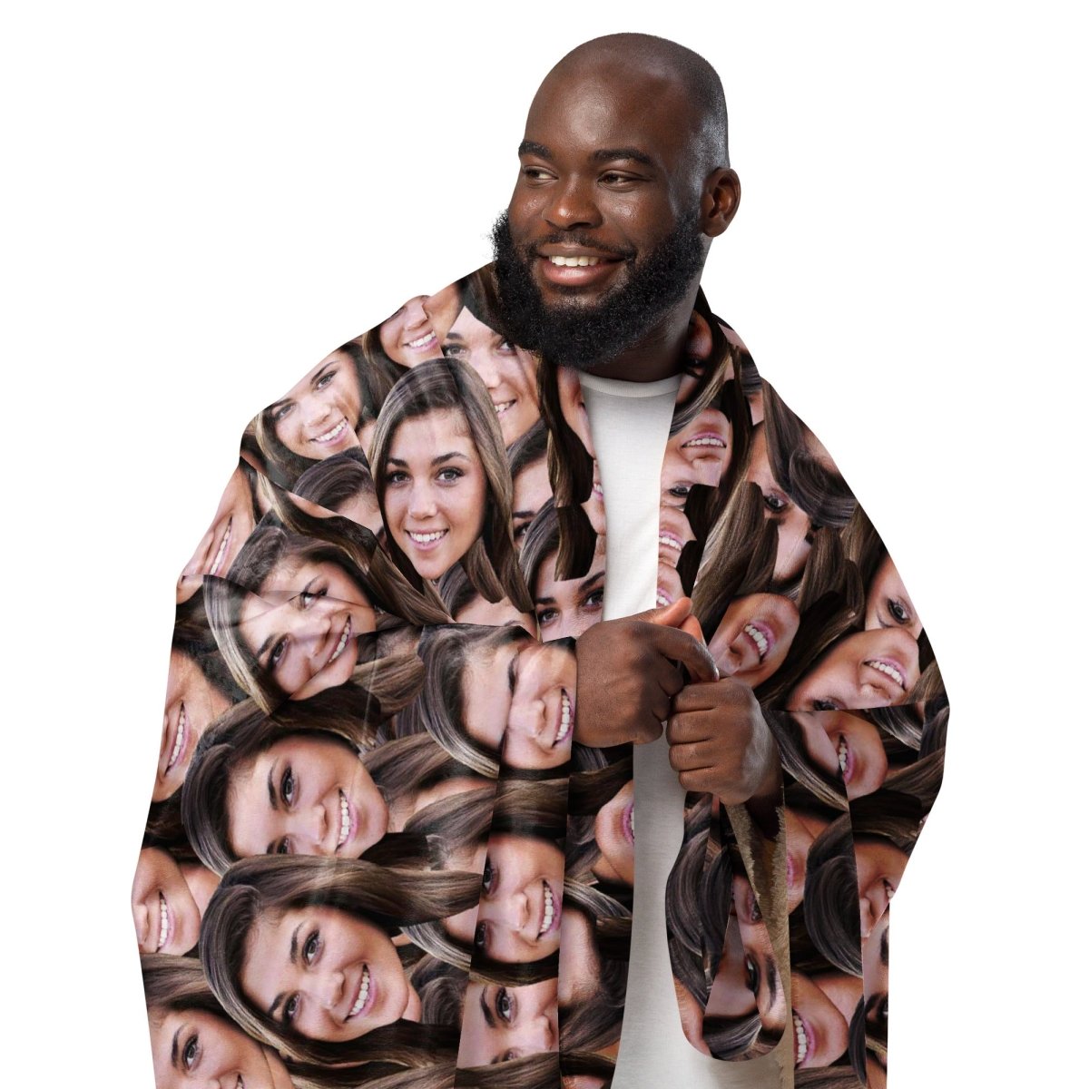 Crazy Faces Blanket Secondary image