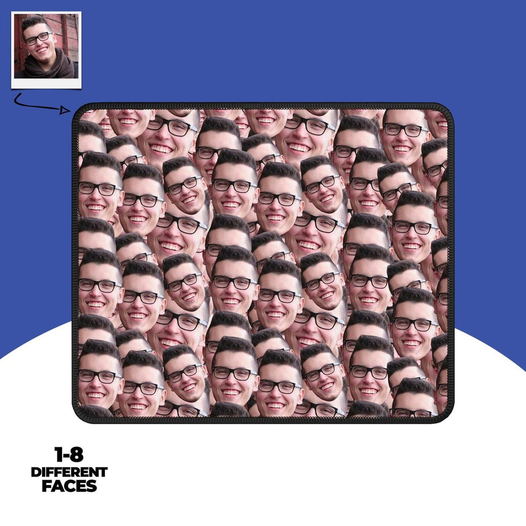 Crazy Faces Gaming Mouse Pad