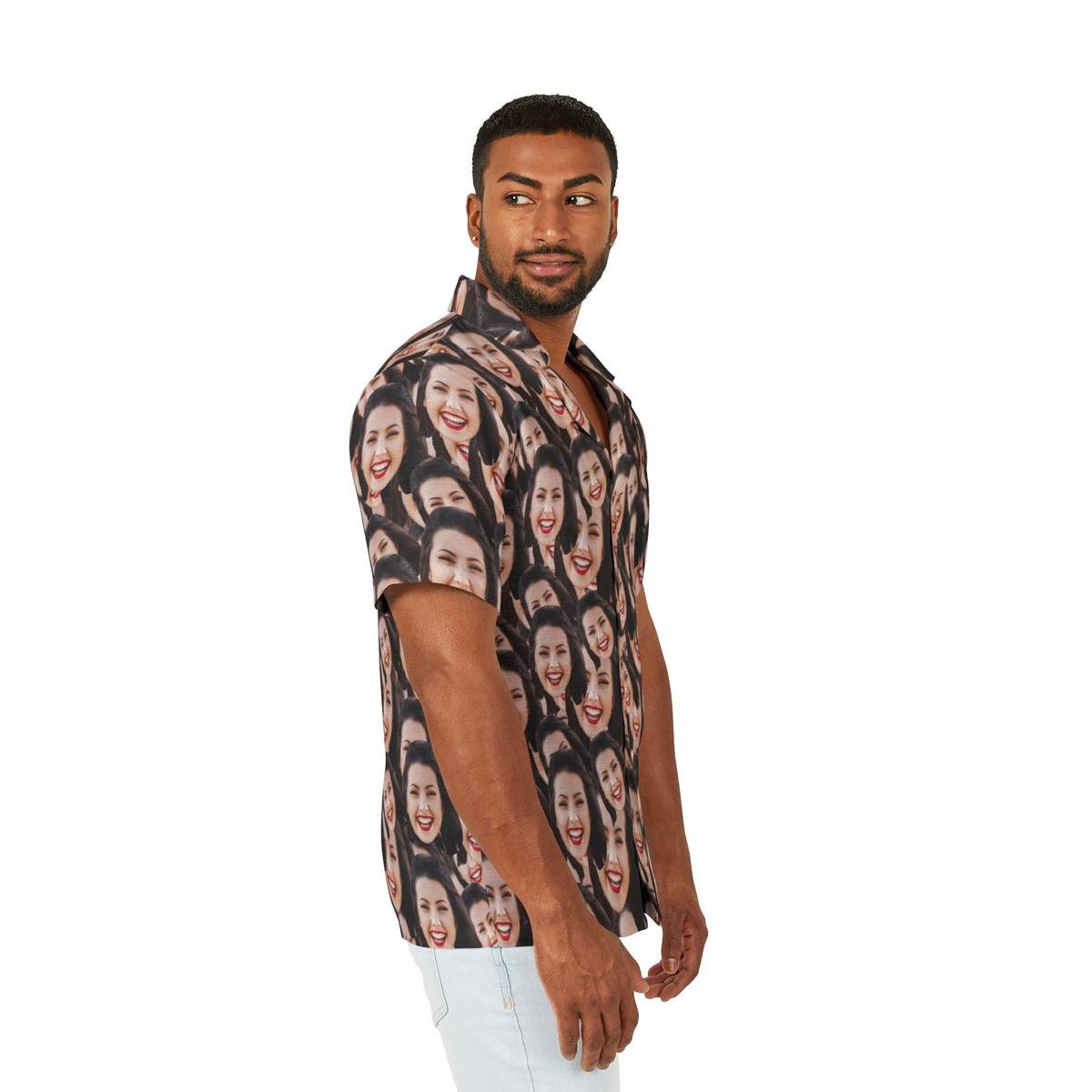 Crazy Faces Hawaiian Shirt Personalized Photo Shirt
