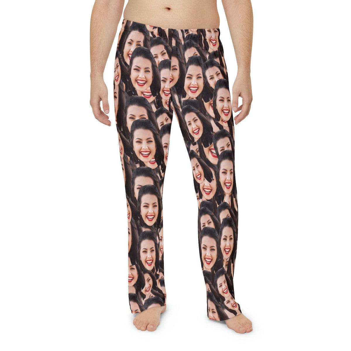 Crazy Faces Men's Pajamas Secondary image