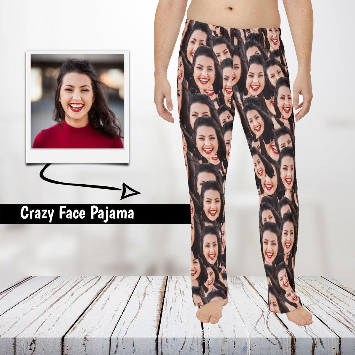 Crazy Faces Men's Pajamas Main image
