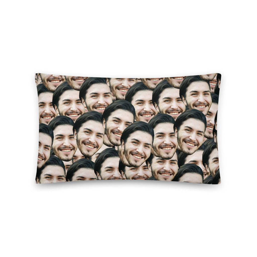 Crazy Faces Pillow